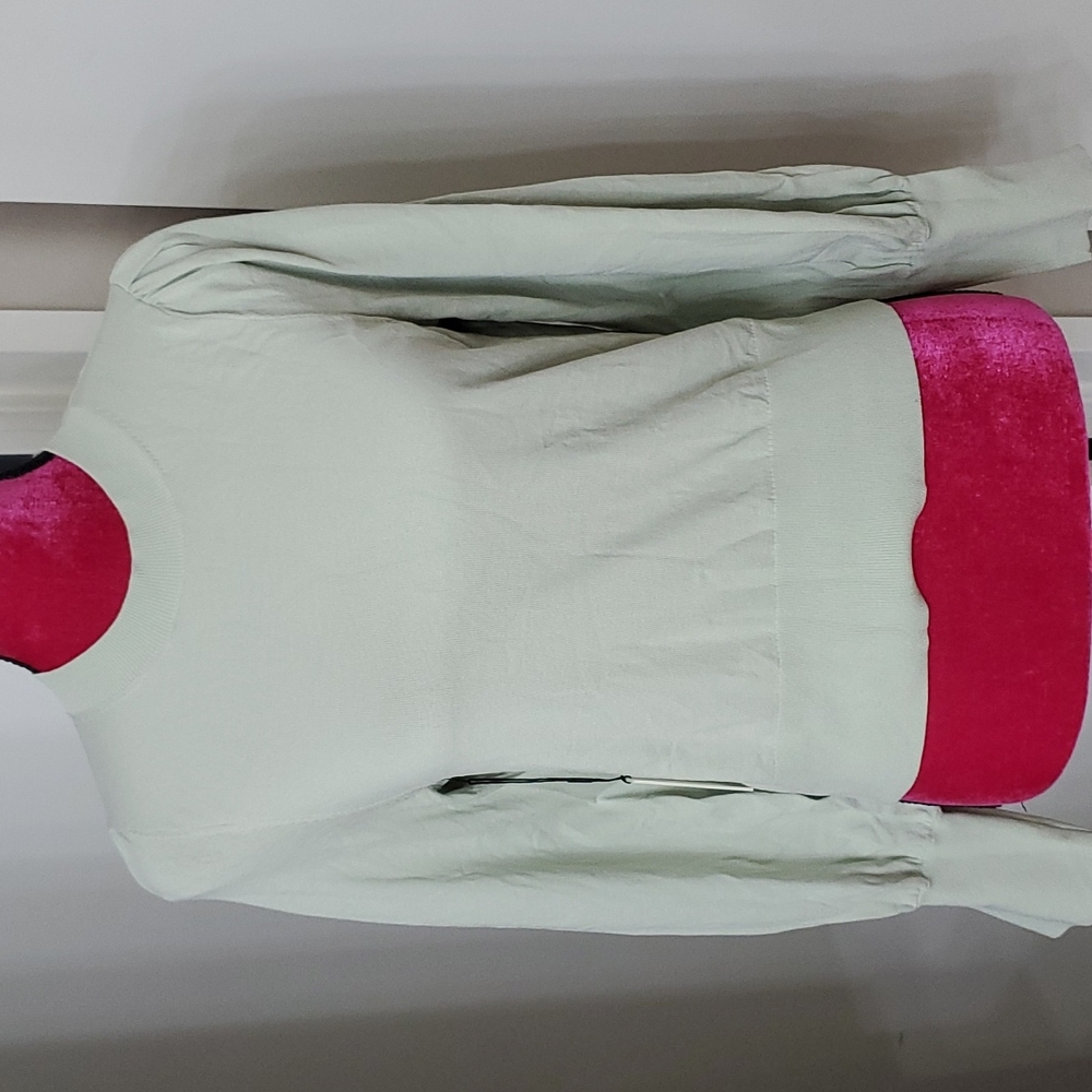 Babaton mint green sweater M New